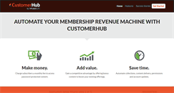 Desktop Screenshot of customerhub.com